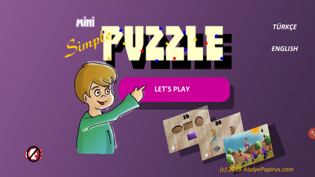 Simple Puzzle adlı yeni küçük oyun
